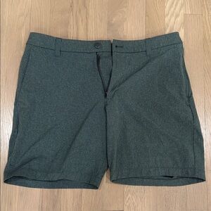 Lulu Men's Green Shorts 32x7”